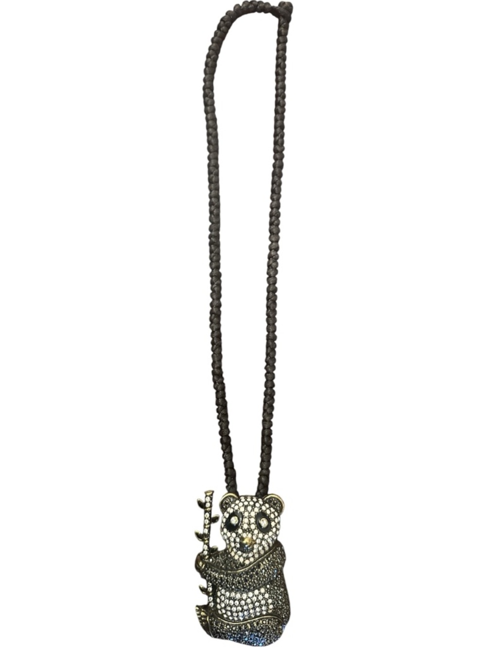 NWOT Heidi Daus “Pretty Panda” Brooch/Necklace‎